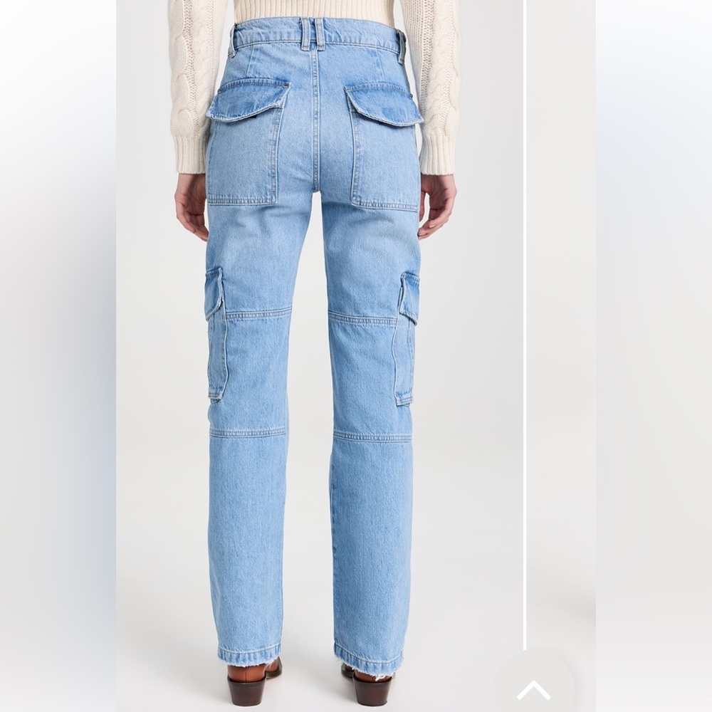 FRAME NWT High Rise Utility Straight Leg Jeans - 33 - Picture 3 of 10